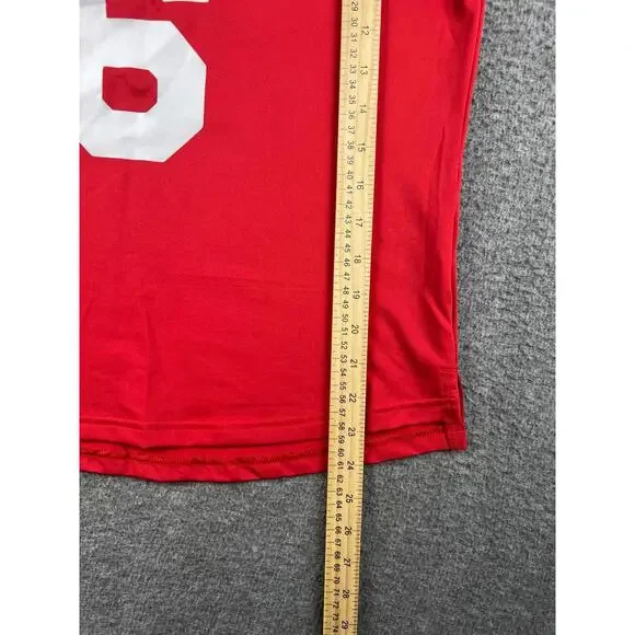 Adidas Red Kids Soccer Jersey Size Medium - Picture 5 of 5